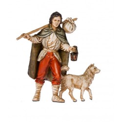 Wayfarer with dog 11 cm