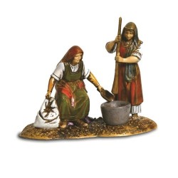 Group of Women with Pestle...